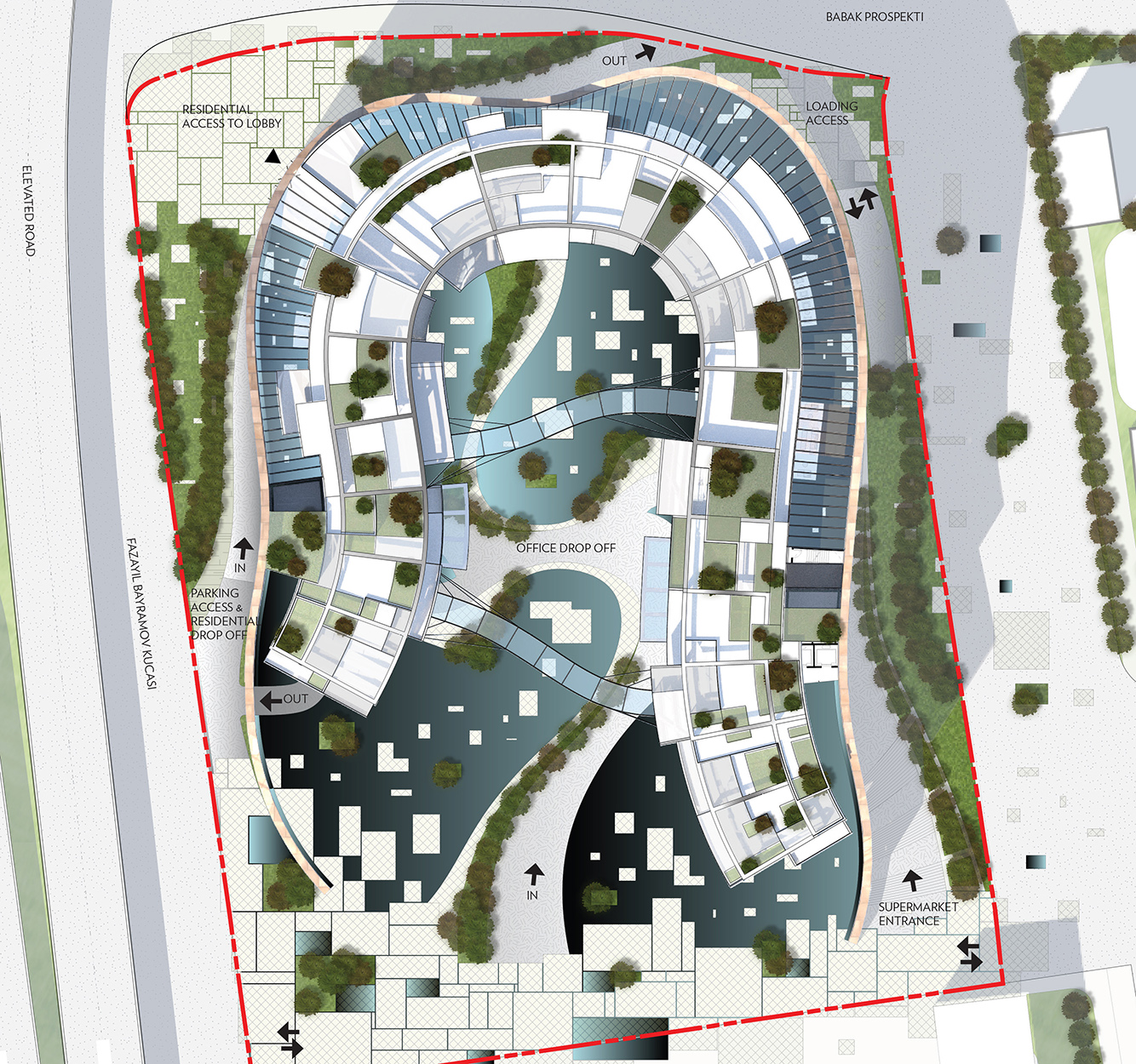 3 baku diagram site plan