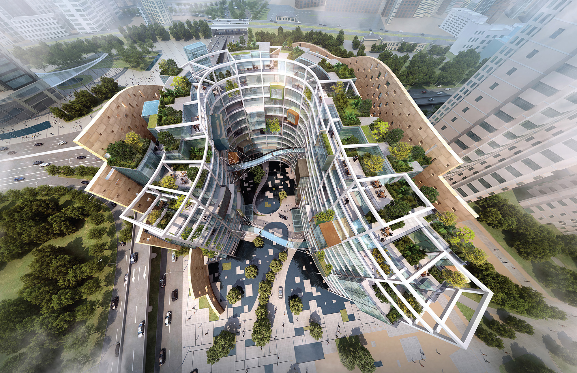 7 baku overall aerial view